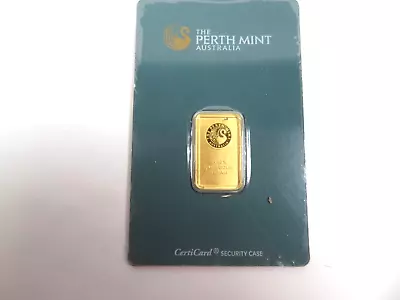 5 Gram Gold Bar - Perth Mint - 99.99 Fine In Assay • $405