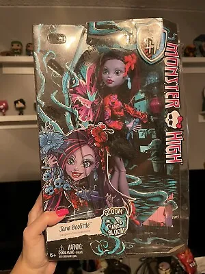 Monster High Doll Jane Boolittle Doll New In Box 2014 • $80