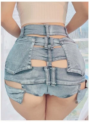 $24.59 • Buy Denim Short Hot Pants Jeans Sexy Nightclub Pants Girl Women's Summer Prom