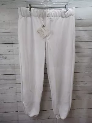 Vtg Universal Athletics Baseball Pants Bike White Mens Sweapants Sz L 90s  • $17.95