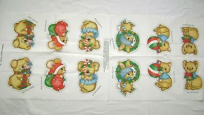 Vintage Mid-1970's Springs Mills Ornament Panel 7471 Animals • $11.99