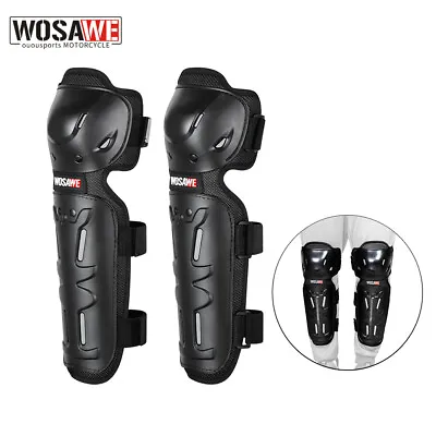 WOSAWE Adults Knee Pads Motorcycle Enduro MTB Brace Leg Protectors Shin Guards • $23.99