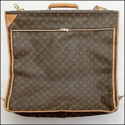 RDC13741 Authentic LOUIS VUITTON Monogram Canvas Portable Cabin Garment Bag • $1450