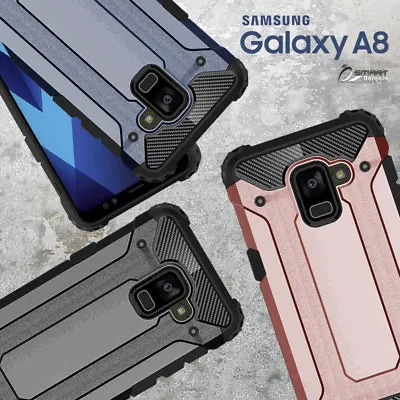 Tough Rugged Armor Heavy Duty Hybrid Case Cover For Samsung Galaxy A8 2018 A530 • $6.99