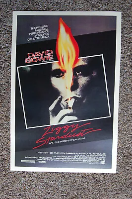$4.50 • Buy David Bowie Ziggy Stardust Concert Movie Poster #2--