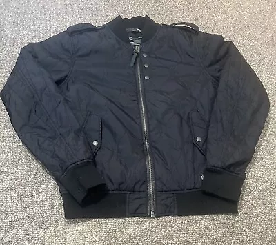 Vintage Diesel Co Black Motorcycle Jacket Men’s XL • $50