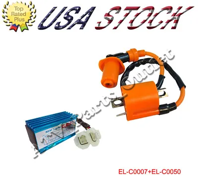 Racing Performance CDI Ignition Coil Fit Gy6 150cc 125cc 50cc Scooter Engine • $14.95