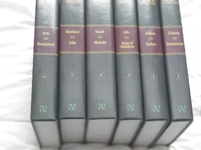 Matthew Henry's Commentary On The Whole Bible 6 Volumes 1998 New Modern 5th Ed. • $85