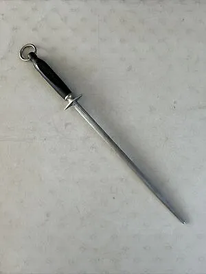 Vintage F. Dick Butchers Sharpening Steel; 14”; Plastic Handle; Germany • $75