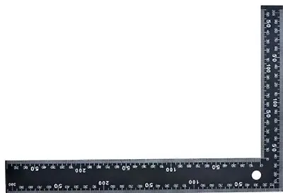 RIGHT ANGLE FRAMING SQUARE 90 DEGREE HEAVY DUTY L RULER 12x8  2-SIDED ROOFING • $11.80