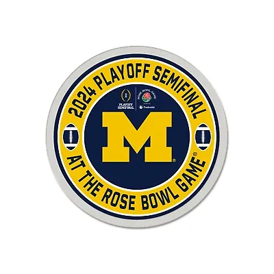 2024 Rose Bowl Michigan Wolverines Semi Final Lapel Pin • $14.95