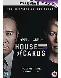 House Of Cards: The Complete Fourth Season DVD (2016) Kevin Spacey Cert 15 4 • £2.23