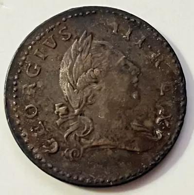 1773 Virginia Halfpenny Becker Reproduction Coin • £38.55