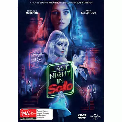 Last Night In Soho Dvd New & Sealed 230222 Free Post • $18.50