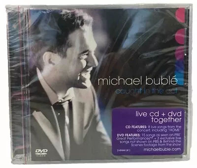 Caught In The Act By Michael Bublé (Live CD + DVD 2005) Brand New! Sealed! • $19.95