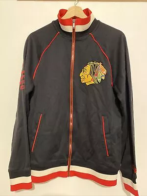 MENS Small Chicago Blackhawks Stanley Cup Champions Hockey CCM Jacket • $49.40