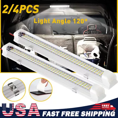 2/4x 12V 180 LED RV Ceiling Dome Light LED Interior Lighting For Trailer Camper • $12.99