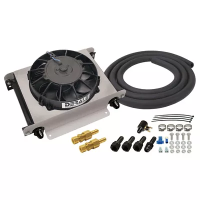 Derale Oil Cooler15960; Hyper-Cool 13  25 Row Aluminum Stacked Plate - Remote • $279.99