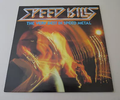 Speed Kills Compilation LP ORIGINAL 1985 Slayer Megadeth Possessed Venom Exciter • $25.74