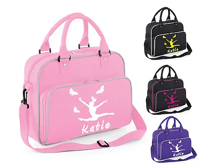 Personalised Girls Gymnastics Shoulder Dance Bag Ballet School Gym Kit • $60.09