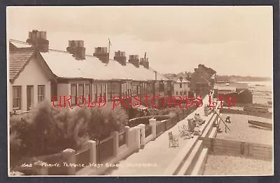 Kent - WHITSTABLE  Marine Terrace West Beach  Real Photo By West & Son • £9.99