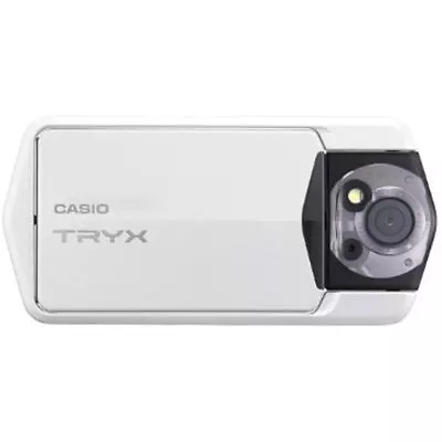 $439.59 • Buy USED CASIO EX-TR100WEEDB Digital Camera Exilim White EX-TR100WE