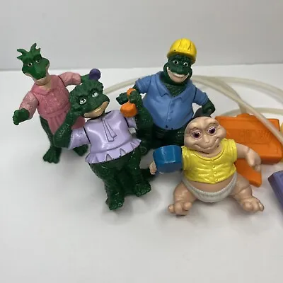 Vintage  Dinosaurs  Disney McDonalds Toy Figure 90s Television TV Show Lot Of 4 • $9.99