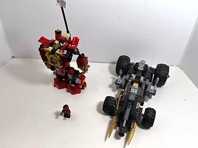 LEGO Ninjago LOT: Samurai Mech 9448 + Cole's Tread Assault 9444 • $58