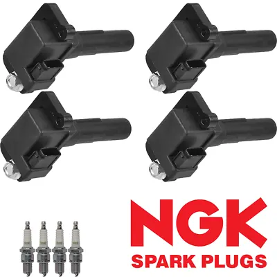 Ignition Coil & NGK Platinum Spark Plug For 2002 Subaru Impreza WRX 2.0L UF480 • $78.54