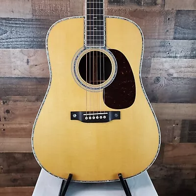 Martin D-42 Acoustic Guitar Natural Free Ship Hardcase 658 • $6399