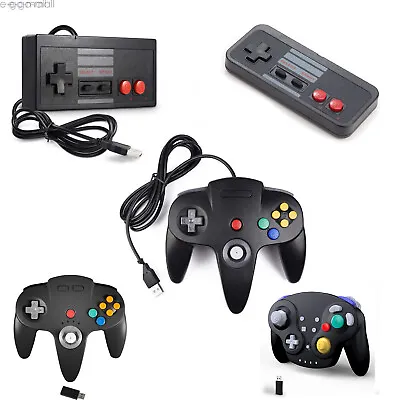 USB Wired SNES /NES/ N64 /Xbox 360 /NGC Controller For Windows PC MAC Respberry • $18.99