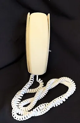 Vintage 1983 WESTERN ELECTRIC TRIMLINE Beige Landline Wall Plug Telephone Phone • $23.99