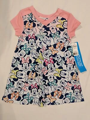 NEW Disney Collection Toddler Girls Minnie Mouse Nightgown SIZE 2 • $17.99