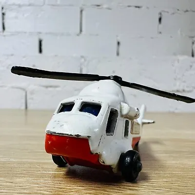 Seasprite No 75 White Red 1977 Superfast Helicopter • $6.95