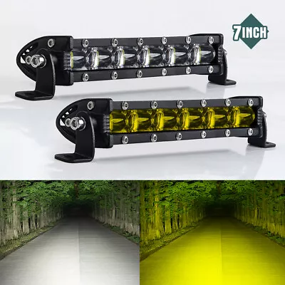 Slim 7  10  20  30  LED Work Light Bar Spot Flood Fog Driving ATV UTV Offroad • $11.99