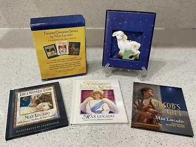 Max Lucado’s Christmas Collection 3 Books + Lamb Ornament • $5