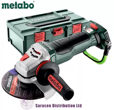 METABO WPBA 18 LTX BL 15-150 QUICK DS CORDLESS ANGLE GRINDER 150mm - 601745840 • £279