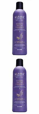 2 X Alumine Argan & Macadamia Oil Hair Growth Stimulating Shampoo New Sealed • £10.95