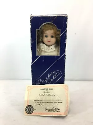 Vintage Bradley Dolls PTD-876 Topaz Collector's Doll With Certification #6444 • $50.58