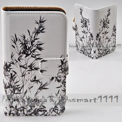$13.98 • Buy For Sony Xperia Series - Bamboo Silhouette Theme Wallet Mobile Phone Case Cover
