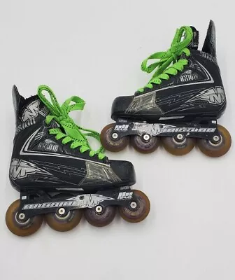 Mission Axiom A3 Inline Roller Hockey Skates Youth Size 1E - 2 US • $140