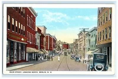 £5.85 • Buy Main Street View Looking North Berlin Nh New Hampshire Postcard (el18)