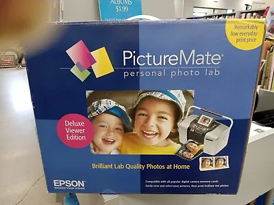 NEW Epson PictureMate Personal Photo Lab Printer Deluxe • $49.95