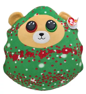 Ty Squish A Boo 10  Xmas Everett Christmas Tree Beanie Boo 2022  • $29