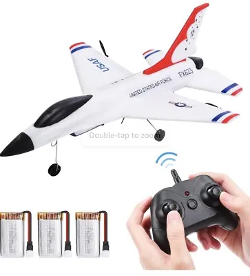 RC Airplane F-16 Model 2.4GHz 2-Channels Remote Control Plane Gyro Easy To Fly • $39.85