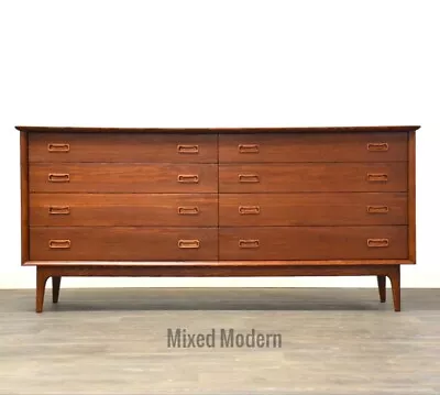 Mid Century Modern Teak Dresser • $3200