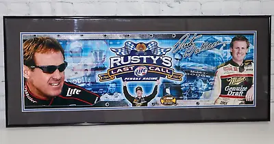 Rusty's Last Call Miller Lite Penske Racing Reflections Numbered Picture Wallace • $54.99