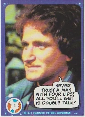 1978 Topps Mork & Mindy Singles Robin Williams RC Complete Your Set • $0.99
