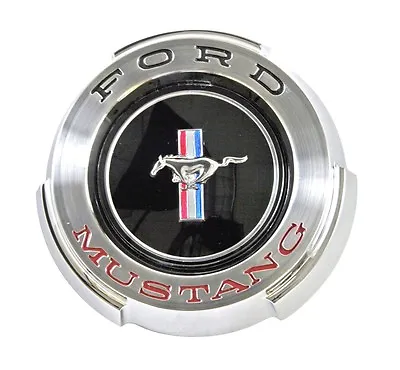 NEW! 1964 1/2 Ford Mustang Gas Cap Chrome Twist On Style Made By Drake • $65.15