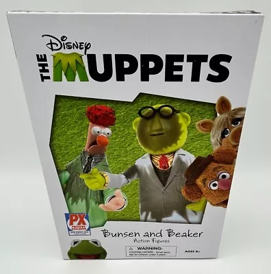 Disney The Muppets - Bunsen & Beaker Action Figures - Lab Accident SDCC 2021 MIB • $18.99